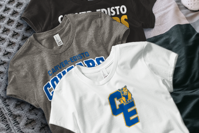 Carver-edisto  Cougars Tees (Option 1) Banner