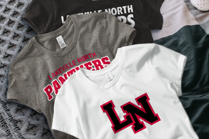 Lakeville North Panthers Tees (Option 1) Banner