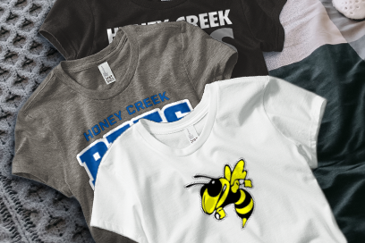 Honey Creek  Bees Tees (Option 1) Banner
