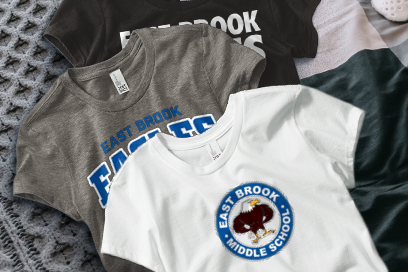 East Brook  Eagles Tees (Option 1) Banner