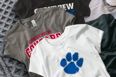 Crestview  Cougars Tees (Option 1) Banner