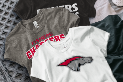 Fishers  Chargers Tees (Option 1) Banner