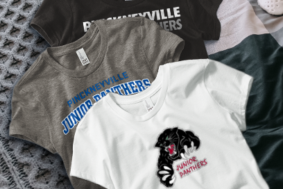 Pinckneyville  Junior Panthers Tees (Option 1) Banner