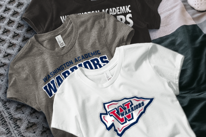 Washington Academic  Warriors Tees (Option 1) Banner