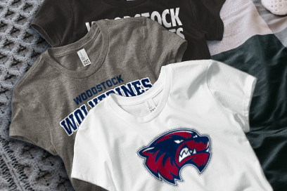 Woodstock Wolverines Tees (Option 1) Banner