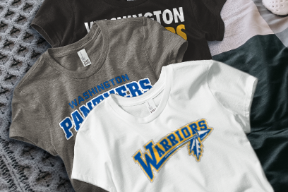 Washington  Panthers Tees (Option 1) Banner