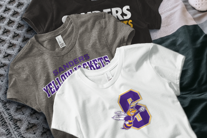 Sanders  Yellowjackets Tees (Option 1) Banner