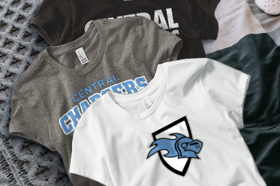 Central  Chargers Tees (Option 1) Banner