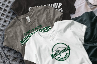 Camels Hump  Mountaineers Tees (Option 1) Banner