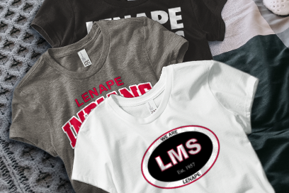 Lenape Indians Tees (Option 1) Banner