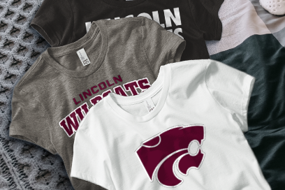 Lincoln  Wildcats Tees (Option 1) Banner