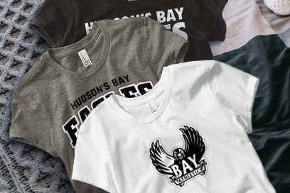 Hudson's Bay Eagles Tees (Option 1) Banner