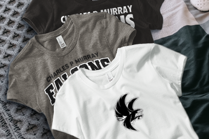 Charles P Murray  Falcons Tees (Option 1) Banner
