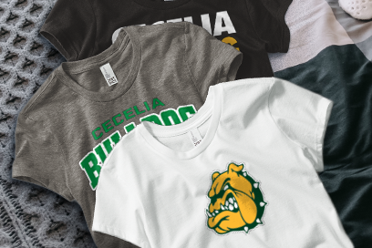 Cecelia  Bulldog Tees (Option 1) Banner