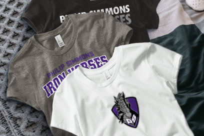 Philip Simmons Iron Horses Tees (Option 1) Banner