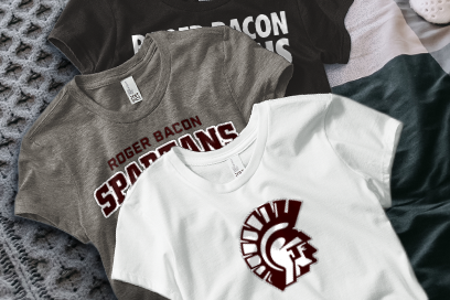 Roger Bacon Spartans Tees (Option 1) Banner
