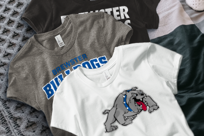 Brewster  Bulldogs Tees (Option 1) Banner