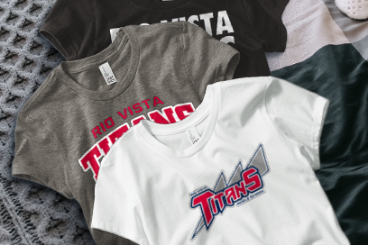 Rio Vista  Titans Tees (Option 1) Banner