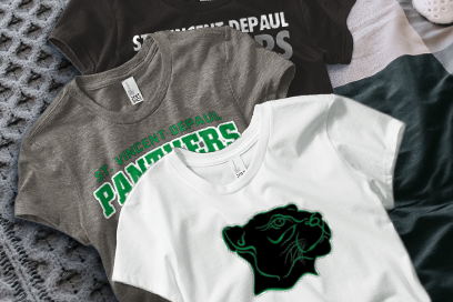 St. Vincent Depaul  Panthers Tees (Option 1) Banner