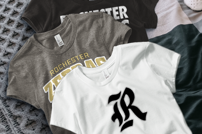 Rochester Zebras Tees (Option 1) Banner