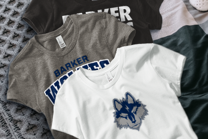 Barker  Wolves Tees (Option 1) Banner