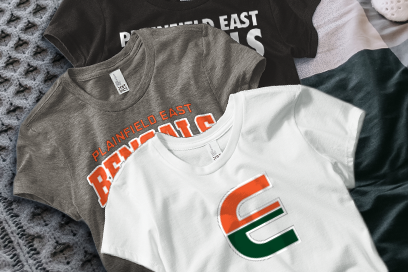 Plainfield East Bengals Tees (Option 1) Banner