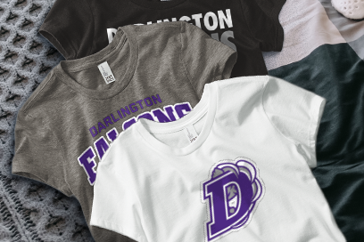 Darlington  Falcons Tees (Option 1) Banner
