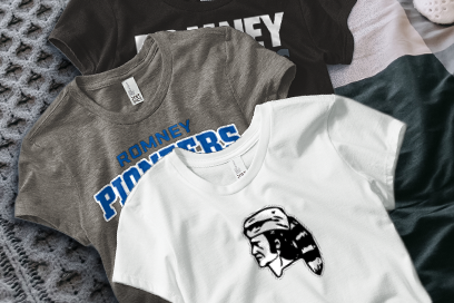Romney  Pioneers Tees (Option 1) Banner