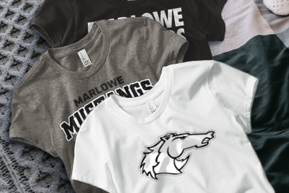 Marlowe  Mustangs Tees (Option 1) Banner