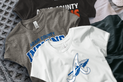Adair County  Indians Tees (Option 1) Banner