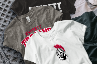 Everett Trojan Tees (Option 1) Banner