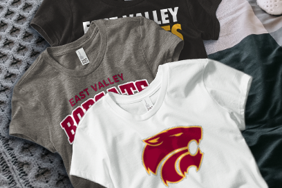 East Valley  Bobcats Tees (Option 1) Banner