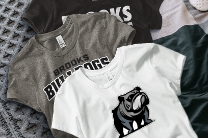 Brooks  Bulldogs Tees (Option 1) Banner