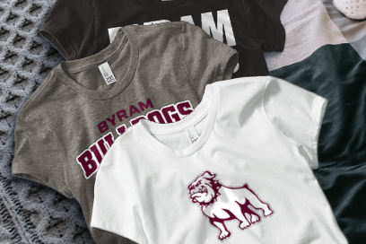 Byram  Middle School Tees (Option 1) Banner