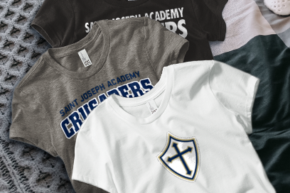 St Joseph Crusaders Tees (Option 1) Banner