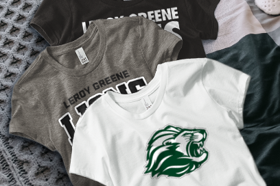 Leroy Greene Lions Tees (Option 1) Banner