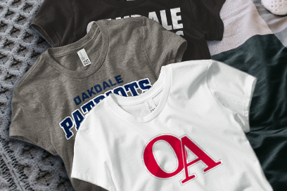 Oakdale  Patriots Tees (Option 1) Banner