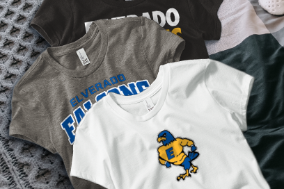 Elverado  Falcons Tees (Option 1) Banner