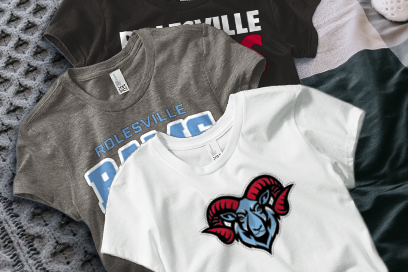 Rolesville  Rams Tees (Option 1) Banner