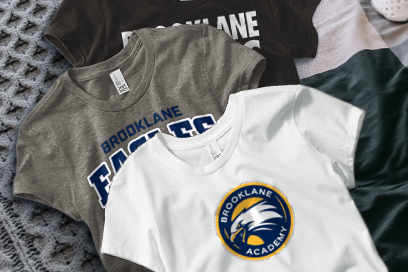 Brooklane Baptist Eagles Tees (Option 1) Banner