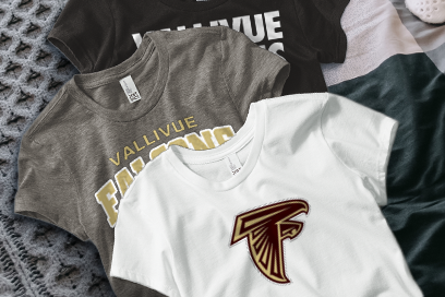 Vallivue  Falcons Tees (Option 1) Banner