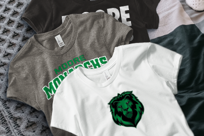Moore  Monarchs Tees (Option 1) Banner