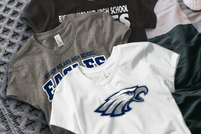 Bishop Noland High School Eagles Tees (Option 1) Banner