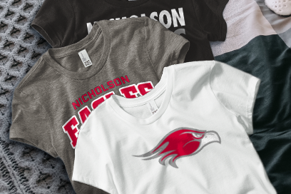 Nicholson Eagles Tees (Option 1) Banner