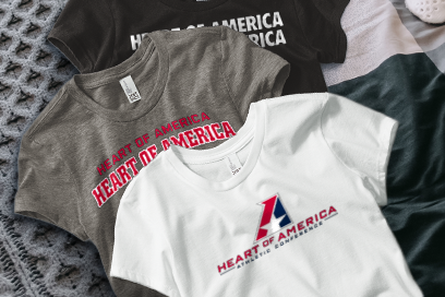 Heart of America  Heart of America Tees (Option 1) Banner