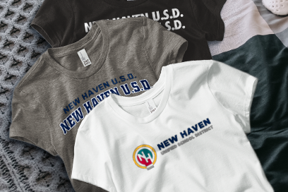 New Haven U.S.D. New Haven U.S.D. Tees (Option 1) Banner