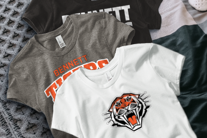 Bennett High  Tigers Tees (Option 1) Banner