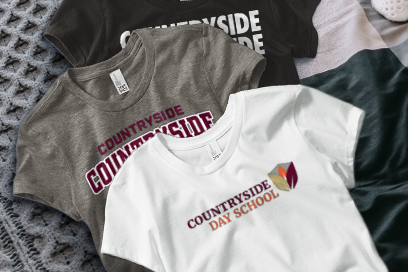 Countryside  Day School Tees (Option 1) Banner