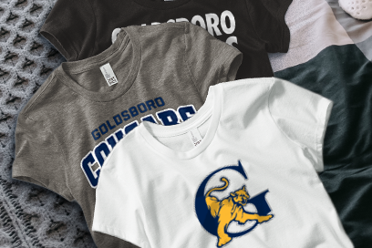 Goldsboro Cougars Tees (Option 1) Banner