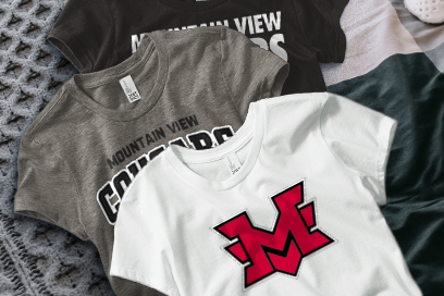 Mountain View Cougars Tees (Option 1) Banner